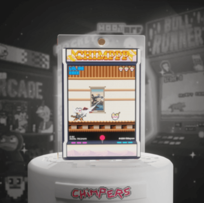 Rare Chimpers Cards - Arcadegen