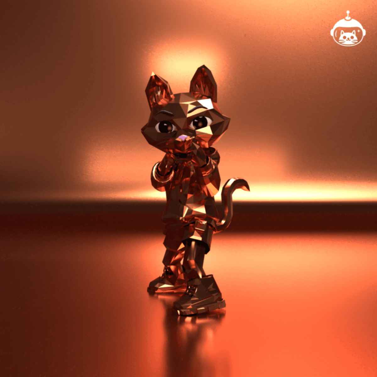 Bronze Palm Cat